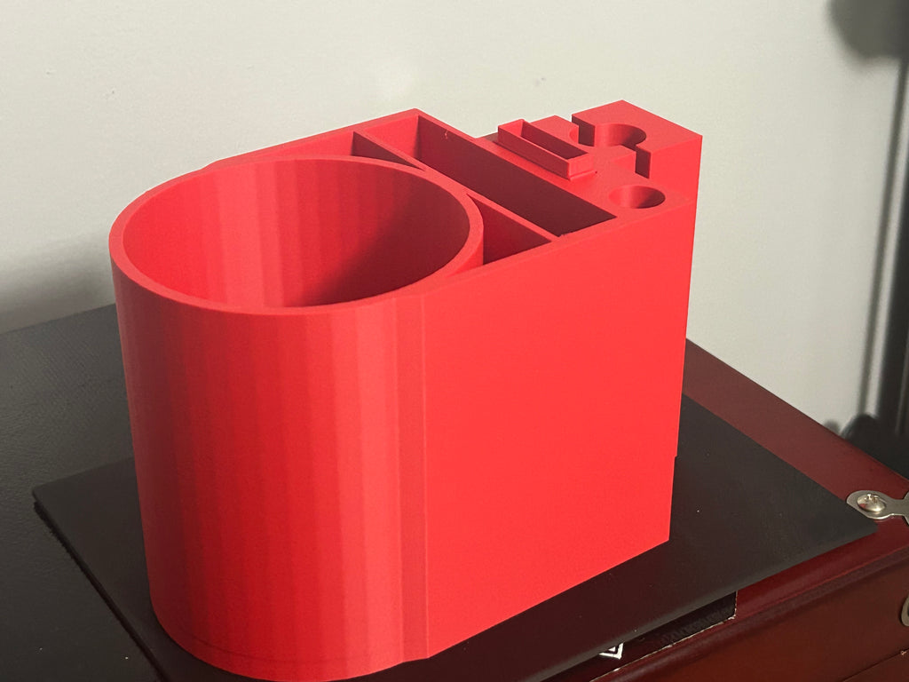 Mobility Aid Accessory Cup/Phone Holder with GPS/Tag Box