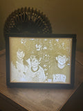Lithography Lighted Picture and Frame 6.5 x 5 inch