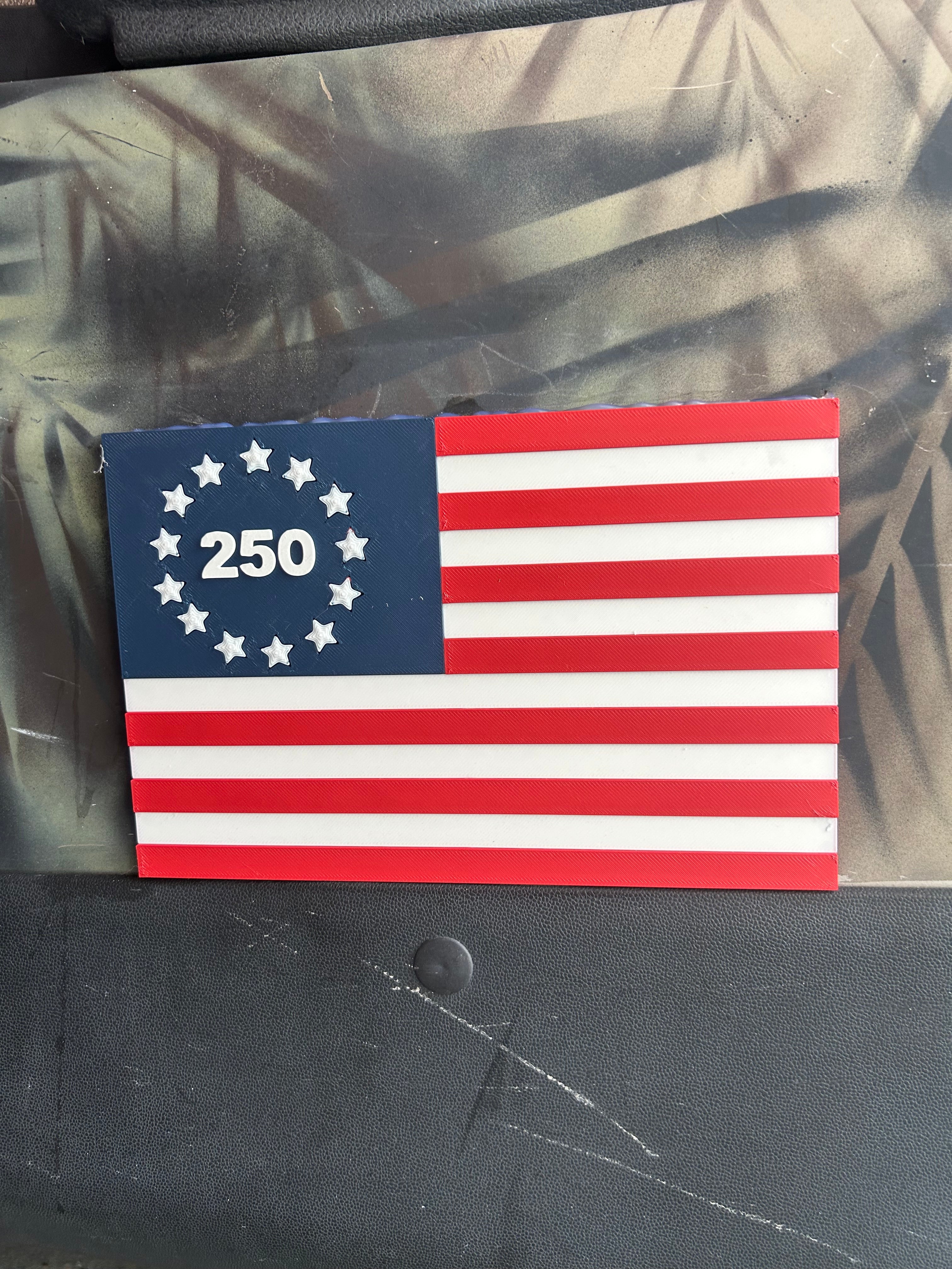 250 USA Flag